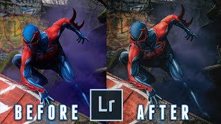 Portland Photographer How to color grade in Lightroom  Cosplay [upl. by Lindsey792]