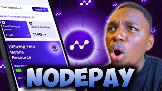 NODEPAY Airdrop Will Pay Me 750  Heres How to Play New Crypto Airdrop  Install App amp Earn USDT [upl. by Ahtennek]