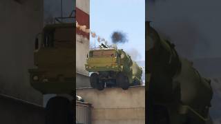 Irans S500’s Dangerous Jump Devastates Israeli Military Base In GTAv shorts [upl. by Oak]