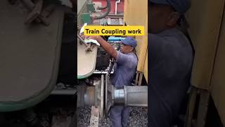 Train Coupling work in RRC Group D  Train Coupling pointsmen indianrailways trendingshorts [upl. by Ettore664]