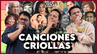 DISCUTIERLIST MEJORES CANCIONES CRIOLLAS  ayerfuelunes [upl. by Eslek]