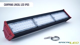 Campana Lineal LED IP65  efectoLED [upl. by Hannus779]