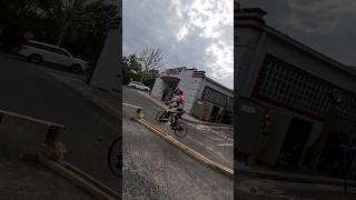 Riding the worlds Skinniest Skinny Challenged by kieranwhittemore1010 bike [upl. by Norbel]