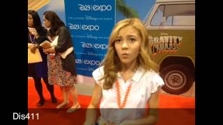 G Hannelius Interview At 2013 D23 Expo [upl. by Lativa]