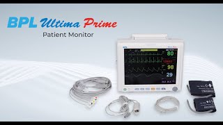 BPL Ultima Prime Multipara Patient Monitor  Critical Care amp Surgery Solution [upl. by Ringe72]