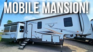 New 2019 CEDAR CREEK CHAMPAGNE 38EL Luxury Fifth Wheel Quality Greeley Colorado RV Dealer [upl. by Enoid857]