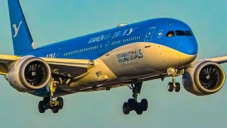 35 BRILLIANT BOEING 787 Landings amp Take offs at LAX  Los Angeles Plane Spotting [upl. by Grekin]