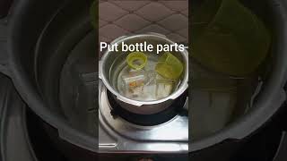 Sterilize Feeding Bottles Easy 🍼 babycare babycaretips feedingbottle newparents babytip [upl. by Ilat57]