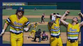 Home Run Leads to Celebration FAIL  The Savannah Bananas [upl. by Crandale622]