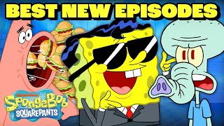 Best of NEW SpongeBob Episodes Part 1  1 Hour Compilation  SpongeBob [upl. by Moria623]