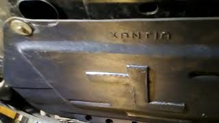 Citroen Xantia 20EUR Engine Undercover Made in Poland DIY Review [upl. by Avaria]