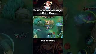 The Greatest Mockery of All time 😂😂😂 mobilelegends mobilelegendsbangbang mlbb shorts [upl. by Douglass197]