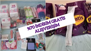 💰p İNDİRİM GRATİS ALIŞVERİŞİM💄 DEV İNDİRİM  gratis alışveriş indirim makeup vlog vlogs [upl. by Ahsitul]