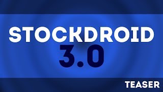 STOCKDROID 30  TEASER UFFICIALE [upl. by Ellerahs]