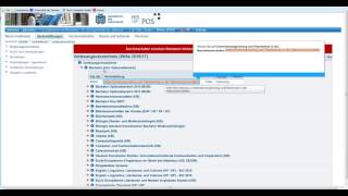 Tutorial für die Erstellung eines Stundenplans an der Universität des Saarlandes [upl. by Giorgia]