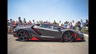 What Happens When a Lamborghini Centenario Comes To A Car Show [upl. by Hcirdeirf967]