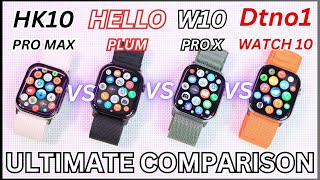 I Compared TOP 4 Apple Watch SERIES 10 REPLICAS  Which one takes the WIN [upl. by Nylzaj687]