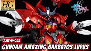 HG Gundam Amazing Barbatos Lupus Review  Gundam Build Metaverse [upl. by Belle275]