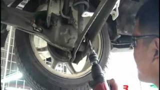 UltraRacing  Installation Guide Proton Wira 1315 Rear Anti Roll Bar URAR19203 [upl. by Cho]