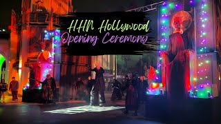 HHN Hollywood 2024  Opening Ceremony [upl. by Majka]