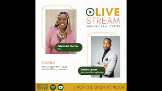 Episode 80 Comma Convos with Dricka Carter featuring Darius Lester [upl. by Anreval295]