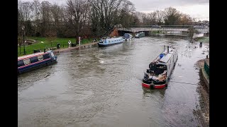 Flooding in Newbury [upl. by Anaiviv142]