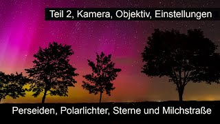 Abenteuer Naturfotografie  Teil 2 Kamera Objektiv Einstellungen [upl. by Eidurt]