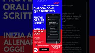 esercitatiomniavisit  dialoga con i quiz prove scritte e orali con lasistenza dellAI [upl. by Artaed457]