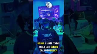 Tekashi 6ix9ine y Santa Fe klan GRABANDO Música SantaFeKlan tekashi 6ix9ine [upl. by Aiderfla609]