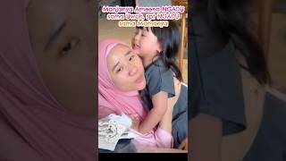 Manjnya Ameena ngadu sama Uwoh spt ngadu sama Mamanya ameenaattahalilintar shortvideos [upl. by Anneyehc]