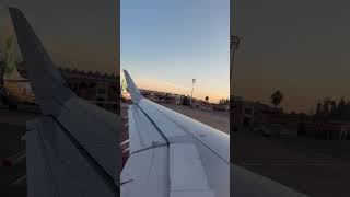 Taxing in Marrakech airport [upl. by Esiuole]