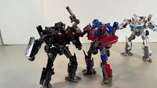 Transformers OPTIMUS PRIME vs NEMESIS PRIME Stop Motion [upl. by Sacksen]