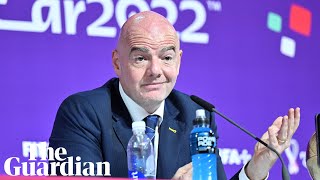 Fifas Infantino says 48team World Cup is being reconsidered after success in Qatar [upl. by Corbet]