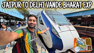 Jaipur to Delhi Vande Bharat exp journey [upl. by Leoy]