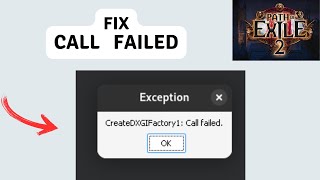 How to Fix Call failed error in Path of Exile 2 [upl. by Ysdnil]