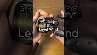 Level Winds Explained for Fishing Reels fishing fishingtips fishingreels howto [upl. by Eugenius]