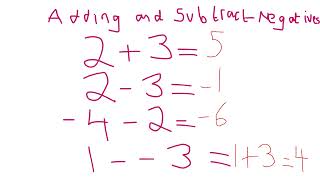 Working with Negative Numbers KS2 KS3 GCSE 9 1 Maths Foundation Tier 11 Maths 13 Maths Functional [upl. by Rotceh250]