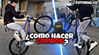 COMO HACER COMBOS EN BICICLETA PASO A PASO✅💡 [upl. by Emmanuel]