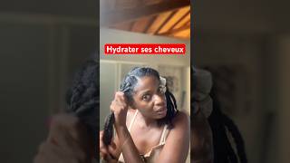 Voici comment hydrater ses cheveux avec une coiffure protectrice cheveuxnaturels [upl. by Santana81]