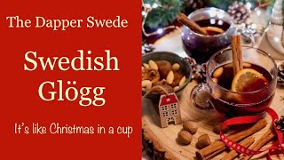 Making Swedish Christmas Glögg warm spiced mulled wine [upl. by Haidebez328]