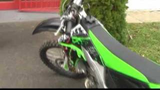 kawasaki KX450F 2010 [upl. by Yrelle500]