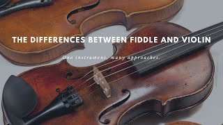 The Differences Between Fiddle and Violin [upl. by Chimene625]