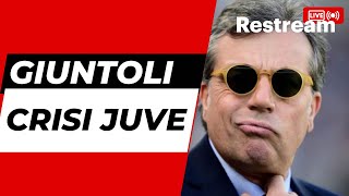 CRISI JUVENTUS COLPA di GIUNTOLISenza CABAL addio 😭 [upl. by Eigriv]