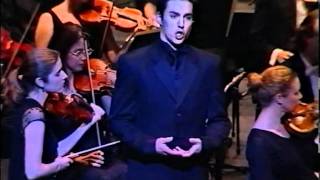 2001 Alexander Lewis baritone opera singer in the Finals of the Australian Singing Competition [upl. by Itram]