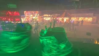 Frank Lees Laser Dome Waltzer Paybox View  Retford Charter Fair 28092023 [upl. by Bradly]