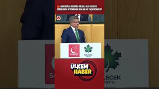 Ahmet Davutoğlu kürsüde ağladı Alnı secdeye değenlerin iktidarında bunları mı yaşayacaktık haber [upl. by Datha155]