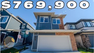 Tour This Gorgeous Home in Glenridding Ravine  Edmonton Real Estate 2024 [upl. by Melvena647]