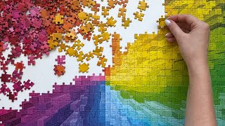 Gradient color puzzle 1000 pieces by Trefl [upl. by Tav]