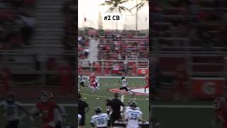 Kapolei vs Kahuku SemiFinal JV defensiveback db cb footballshorts highschoolfootball [upl. by Enilrahc]