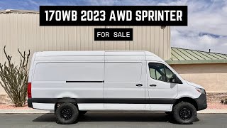 170 WB SPRINTER  2023 AWD  For Sale Soon [upl. by Nnylyahs]